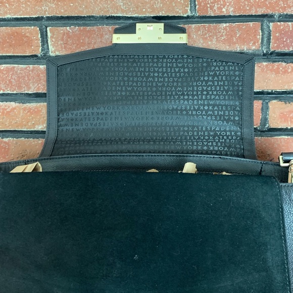 Kate Spade Black Leather Shoulder Bag - Picture 6 of 8